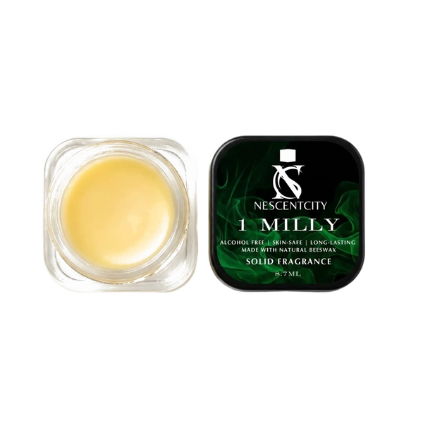 Nescentcity 1 Milly solid cologne jar and lid